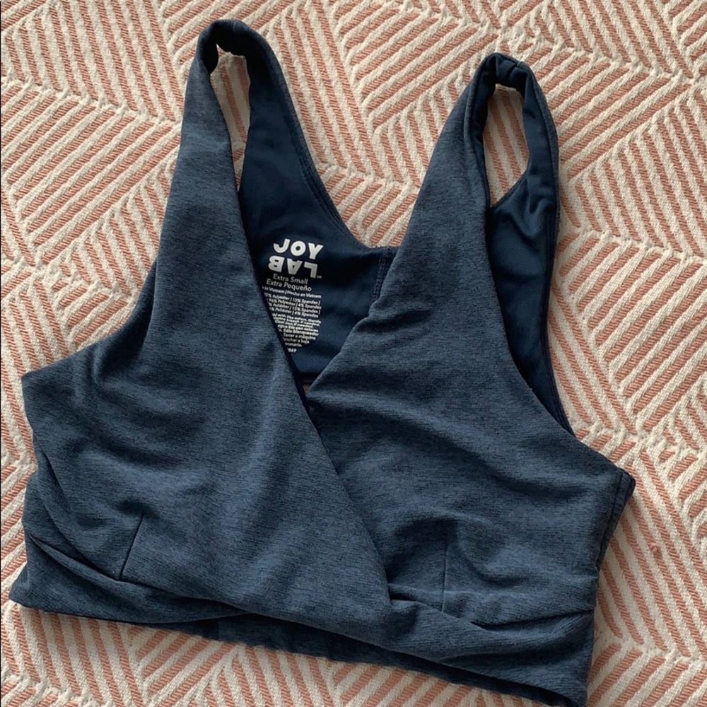 Joy Lab Sports Bra sz XS in Navy (no liners)